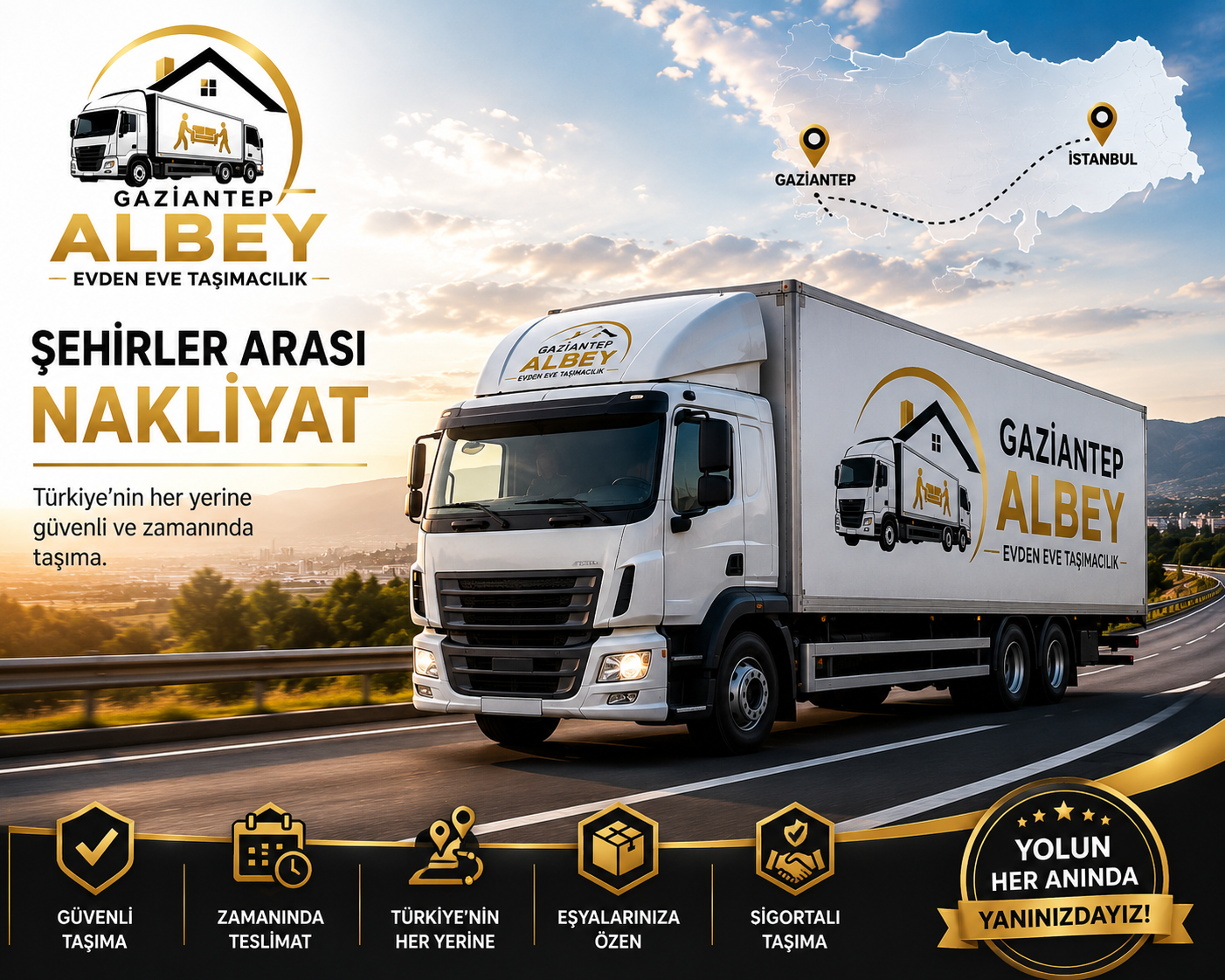Gaziantep Şehirler Arası Nakliyat