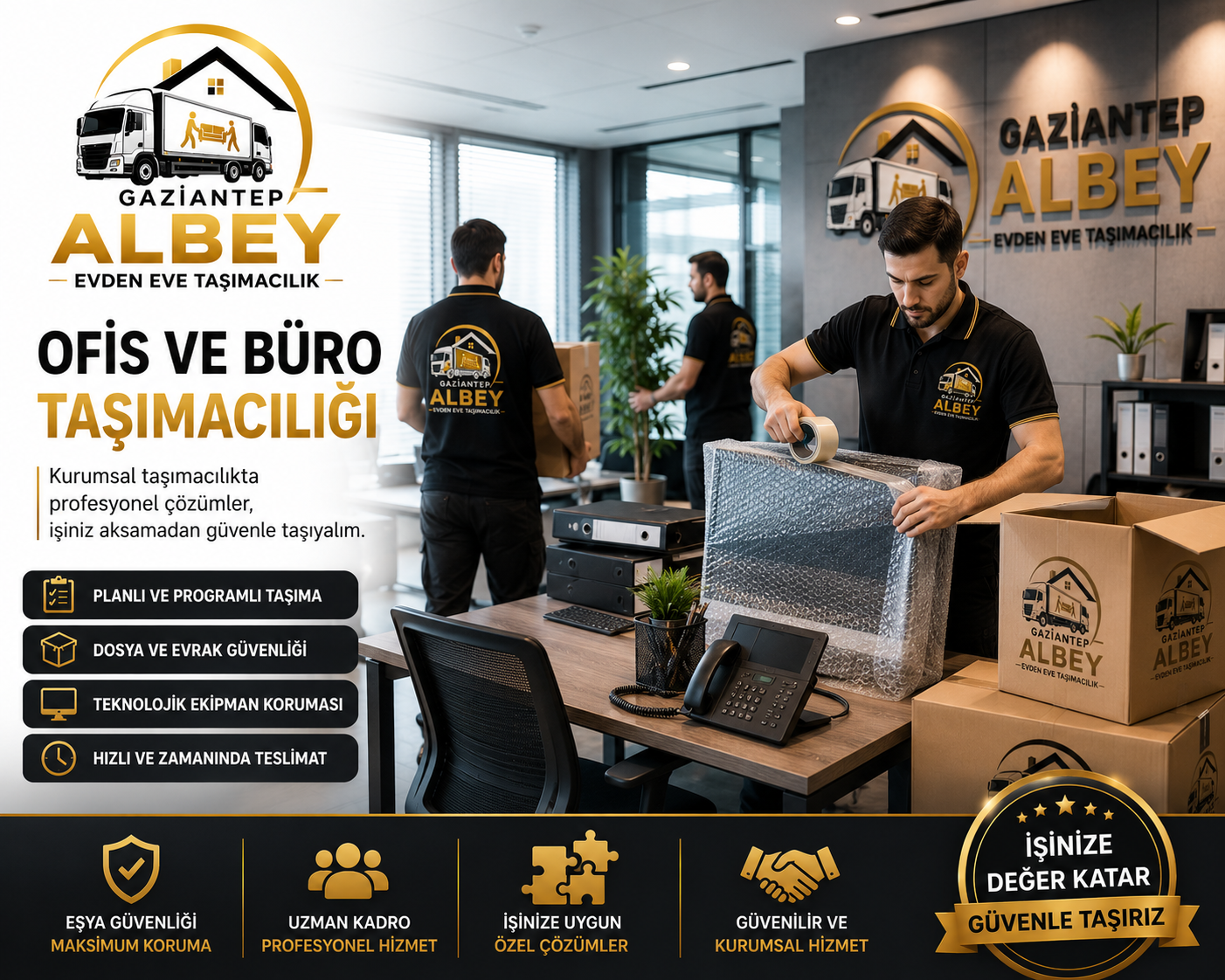 Gaziantep Ofis ve Büro Taşımacılığı